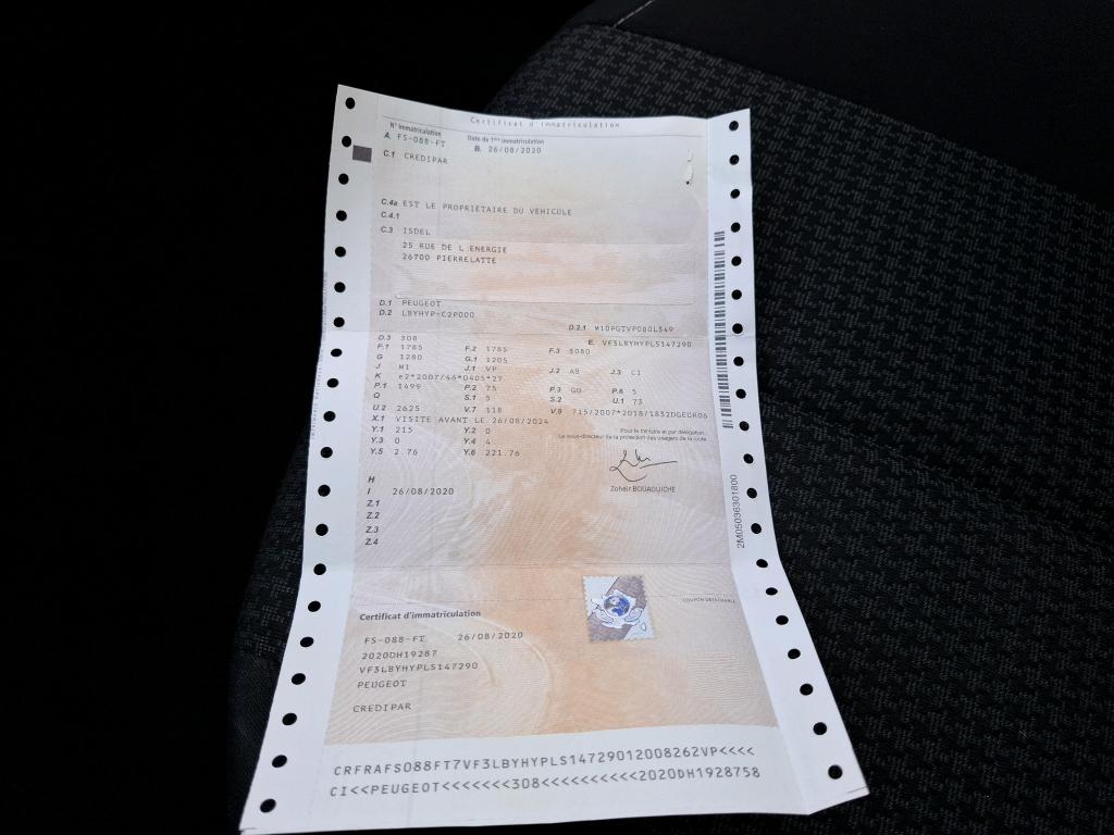 Peugeot 308 BlueHDi 100ch S&S BVM6 Active Business 2020