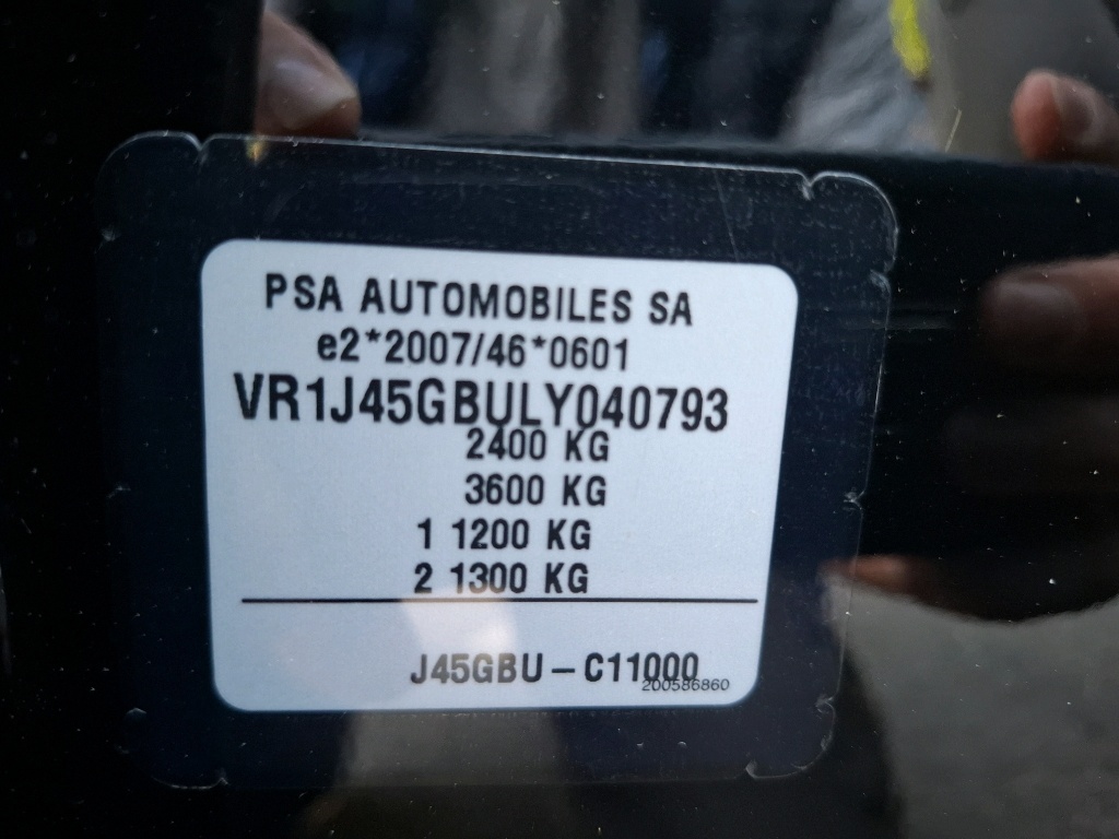 DS DS7 Crossback Hybride E-Tense 300 EAT8 4x4 Executive 2020