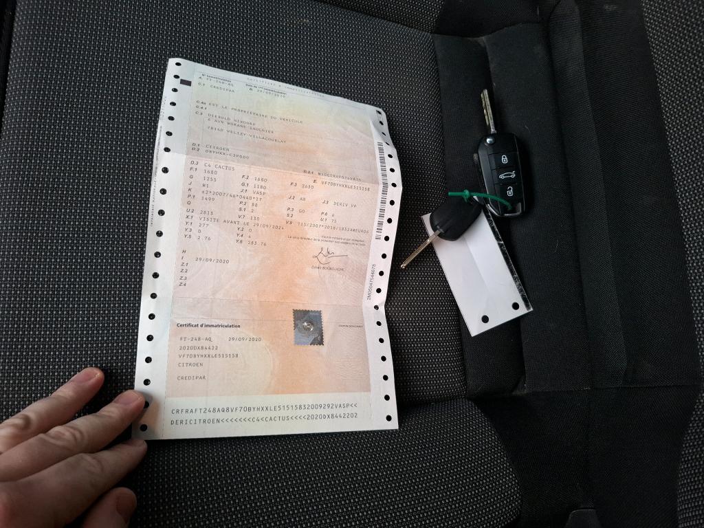 Citroen C4 CACTUS SOCIETE BLUEHDI 120 S&S EAT6 FEEL NAV 2020