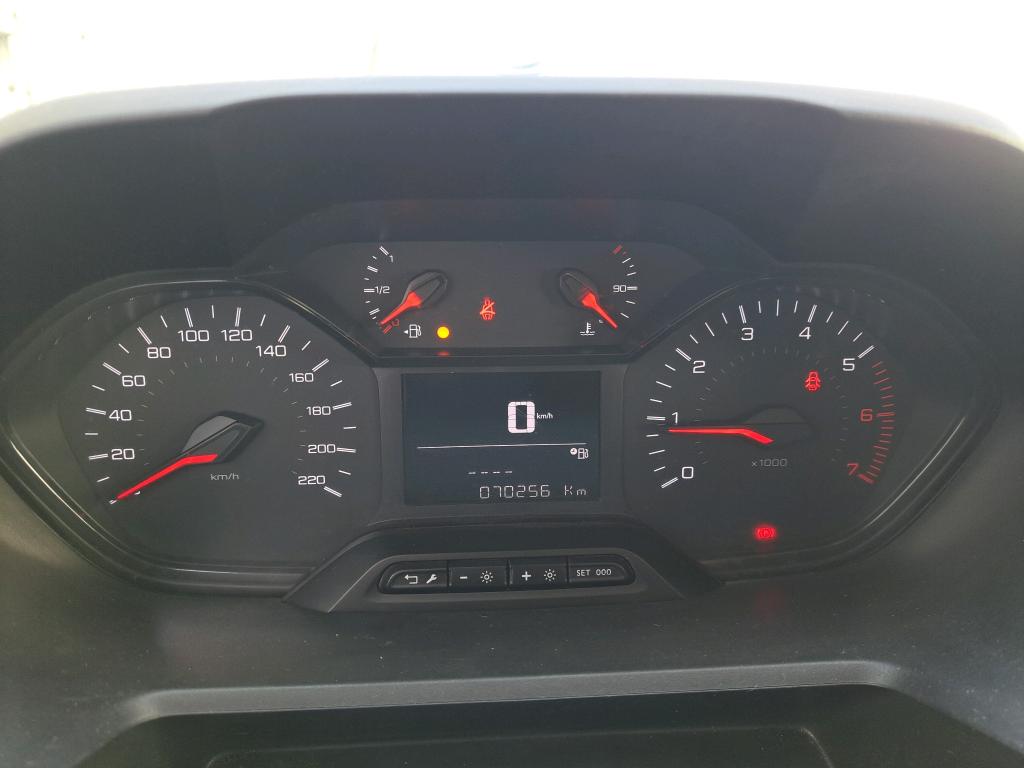 Peugeot PARTNER FOURGON STANDARD 650 KG BLUEHDI 100 S&S BVM5 PREMIUM 2019