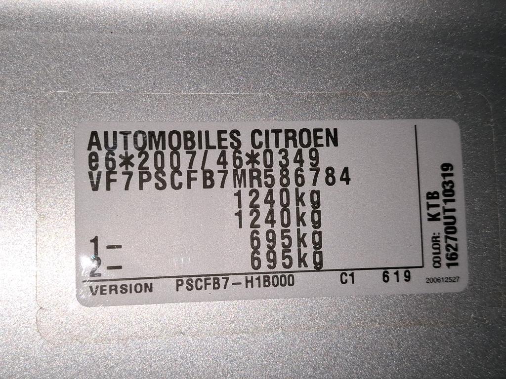 Citroen C1 VTi 72 S&S Millenium 2021