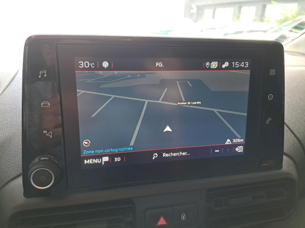 Peugeot PARTNER FOURGON STANDARD 650 KG BLUEHDI 130 S&S BVM6 ASPHALT 2020