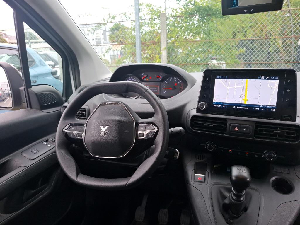 Peugeot PARTNER FOURGON LONG 950 KG BLUEHDI 100 S&S BVM6 ASPHALT 2022
