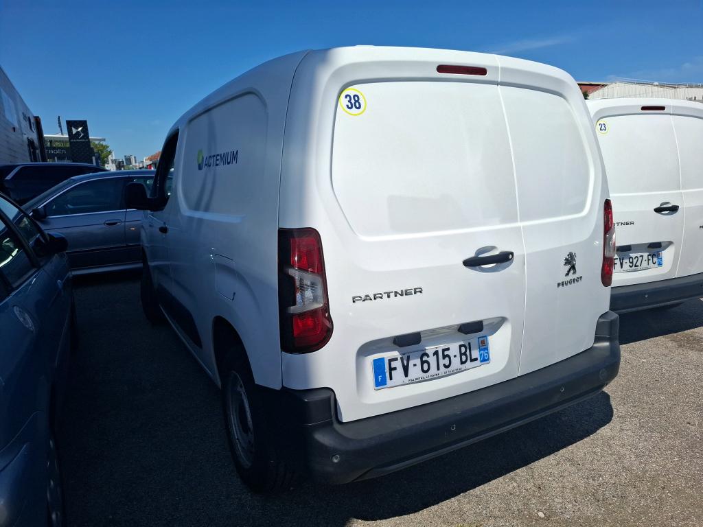 Peugeot PARTNER FOURGON STANDARD 650 KG BLUEHDI 75 BVM5 PREMIUM 2020