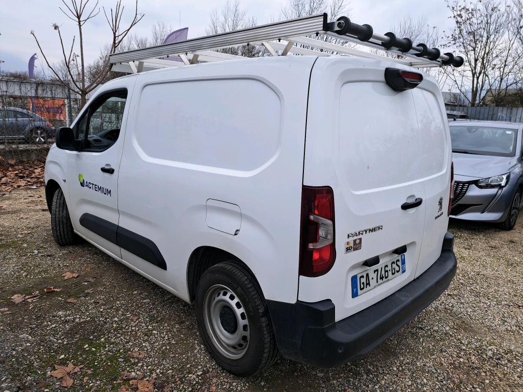 Peugeot PARTNER FOURGON STANDARD 650 KG BLUEHDI 100 S&S BVM5 ASPHALT 2021