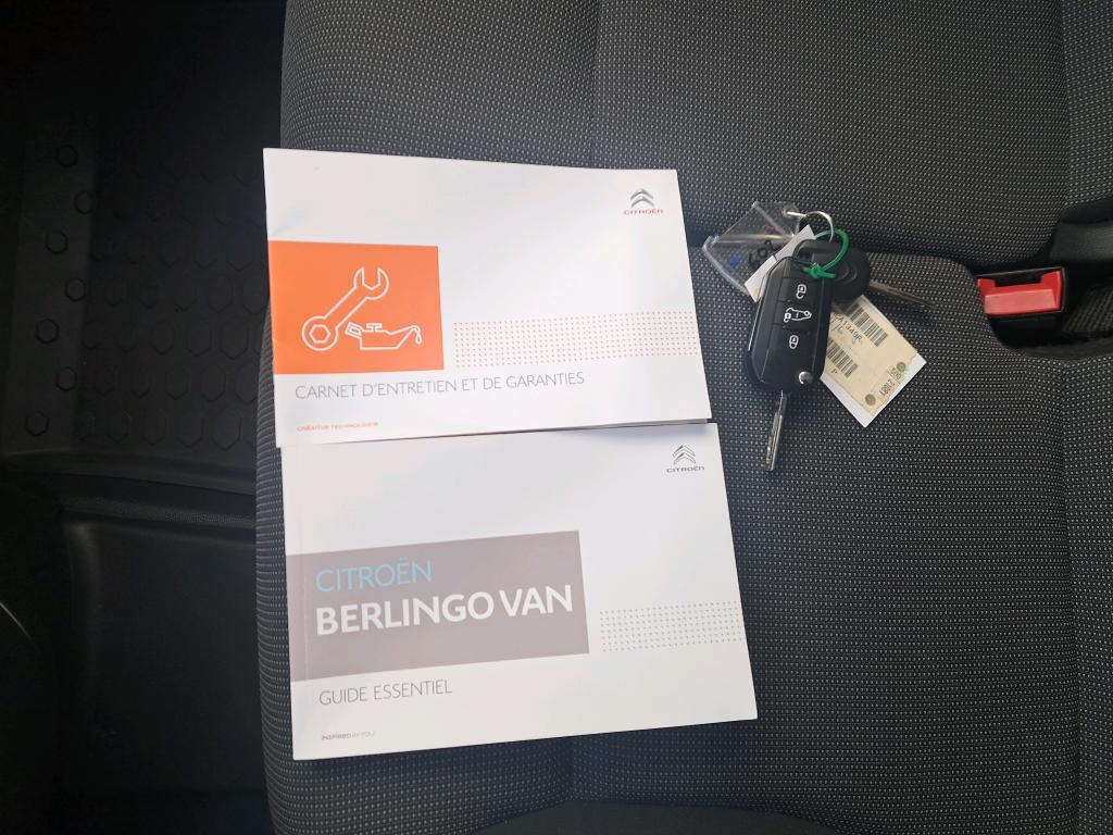 Citroen BERLINGO VAN M 650 BLUEHDI 100 S&S CLUB 2019