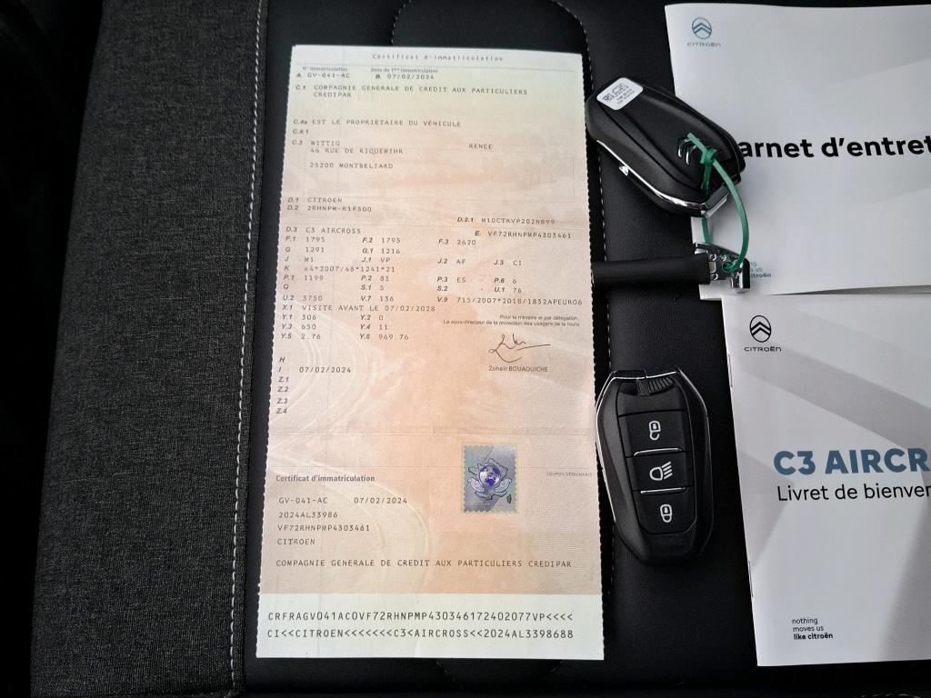 Citroen C3 Aircross PureTech 110 S&S BVM6 Max 2024