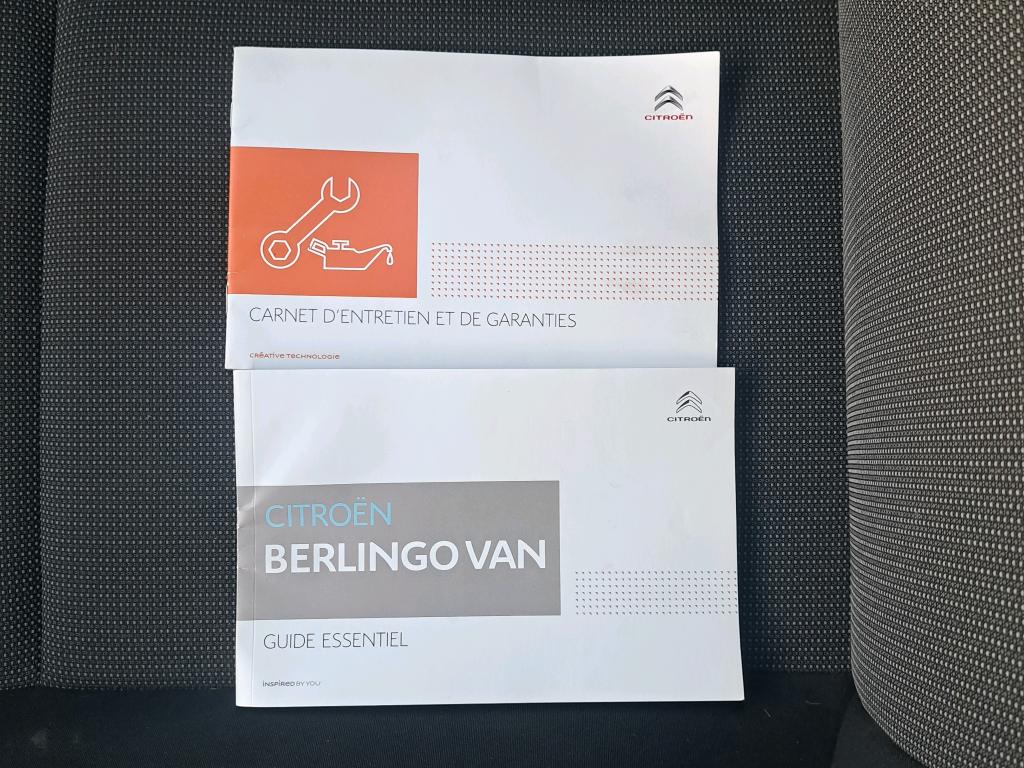 Citroen BERLINGO VAN M 650 BLUEHDI 100 S&S CLUB 2019