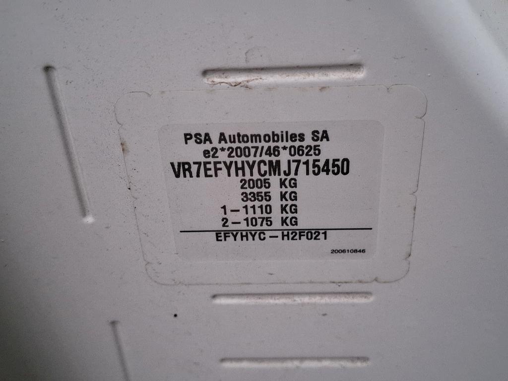 Citroen BERLINGO VAN M 650 BLUEHDI 100 S&S BVM5 CLUB 2021