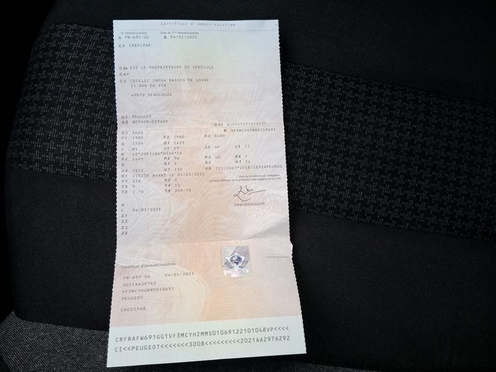 Peugeot 3008 BlueHDi 130ch S&S BVM6 Active Business 2021