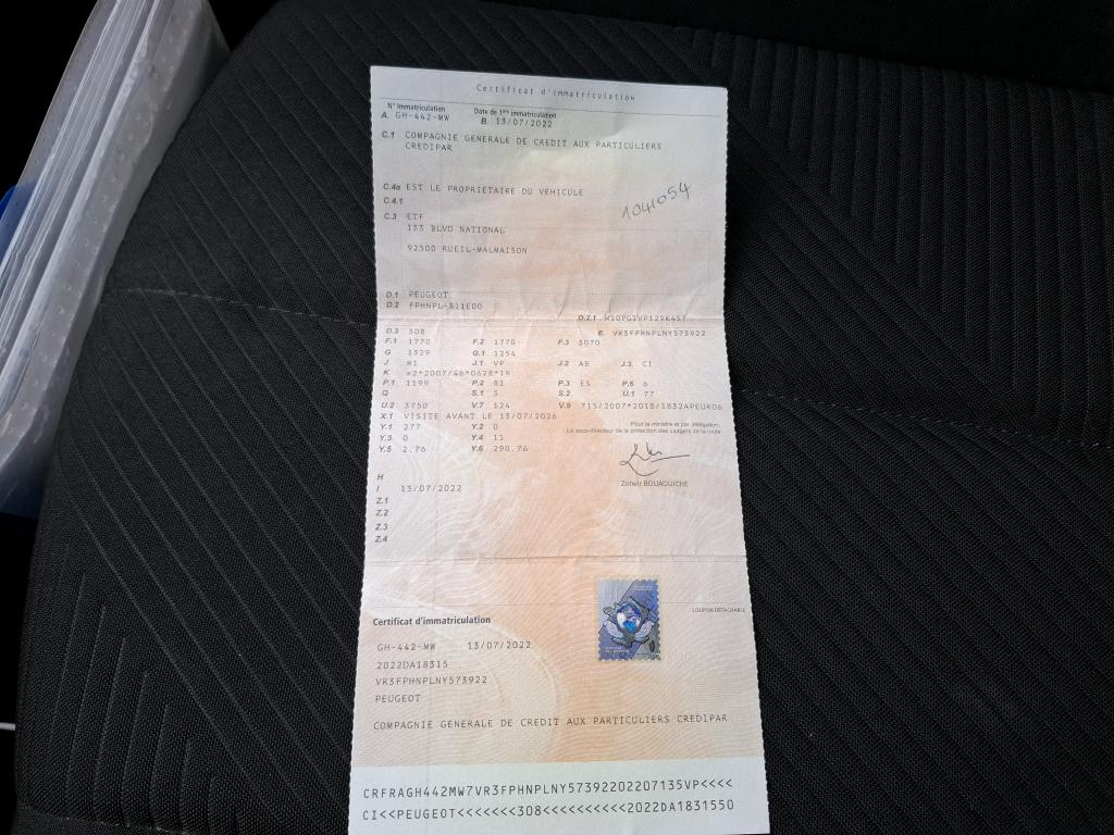 Peugeot 308 PureTech 110ch S&S BVM6 Active Pack 2022