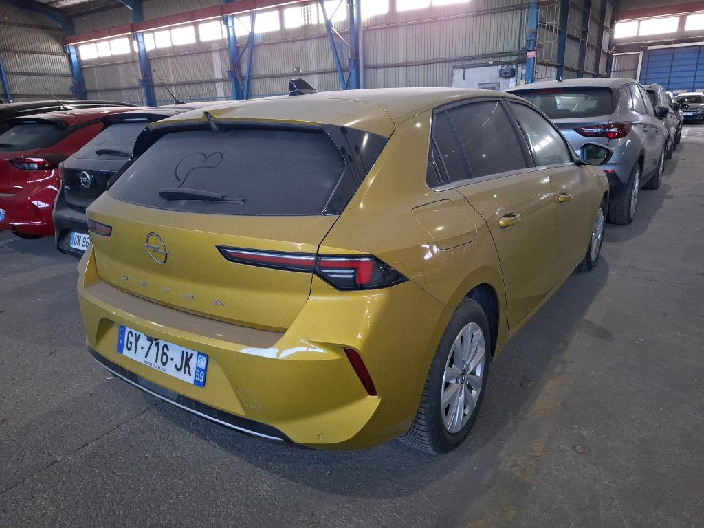 Opel Astra 1.2 Turbo 110 ch BVM6 Elegance 2022