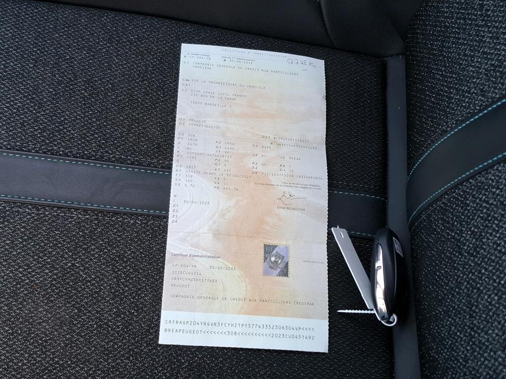 Peugeot 308 SW BlueHDi 130ch S&S EAT8 Allure 2023