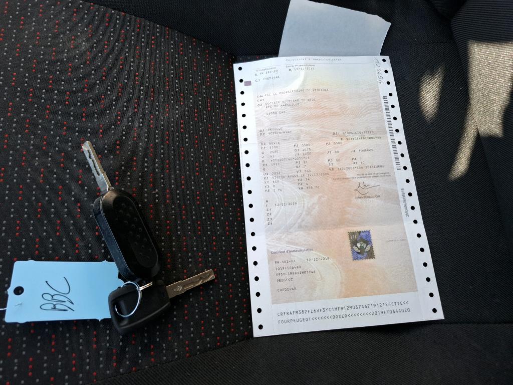 Peugeot BOXER CA 335 L2H2 BLUEHDI 110  2019