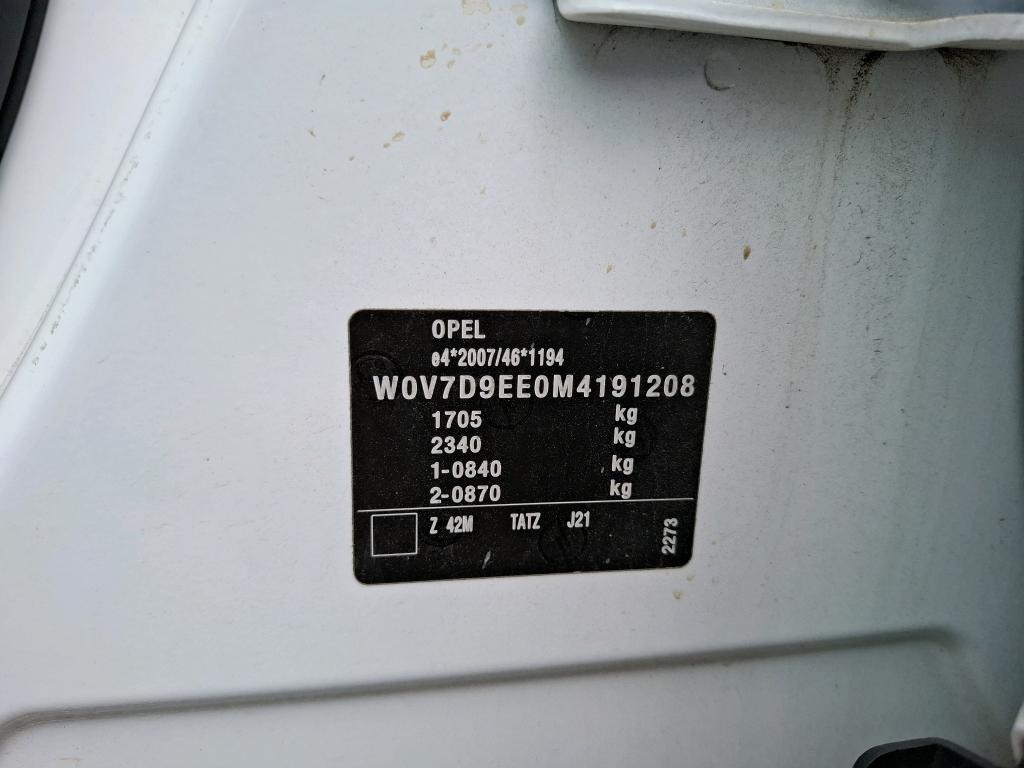 Opel Crossland 1.2 83 ch Edition 2021