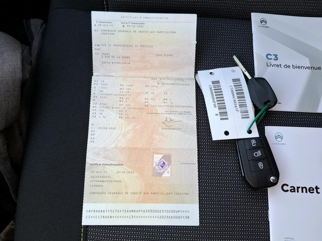 Citroen C3 PureTech 83 ch BVM5 You 2023