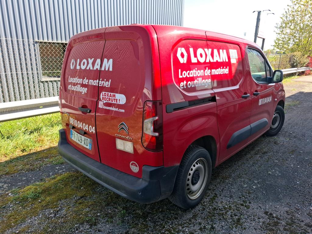 Citroen BERLINGO VAN M 650 BLUEHDI 75 BVM5 CLUB 2019