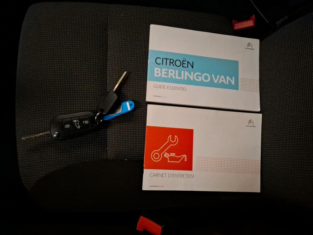 Citroen BERLINGO VAN M 650 BLUEHDI 100 S&S BVM5 CLUB 2020