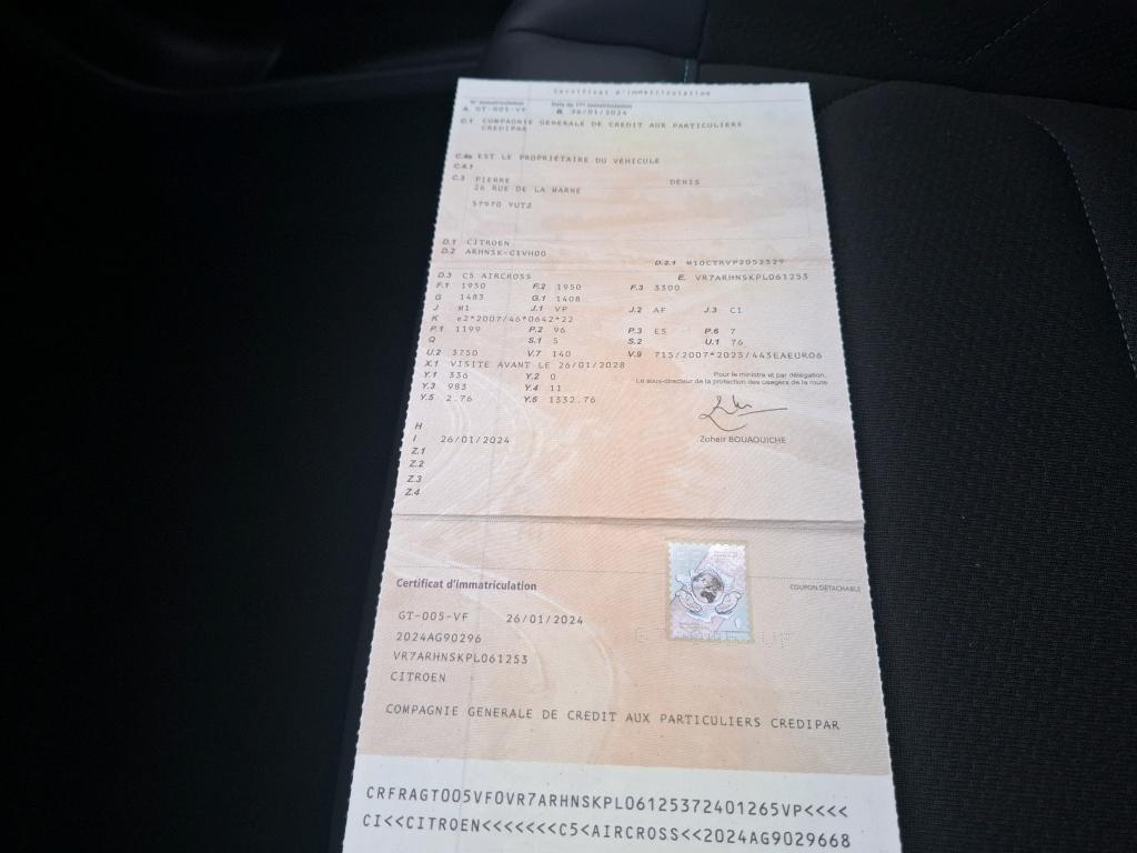 Citroen C5 Aircross PureTech 130 BVM6 Plus 2024