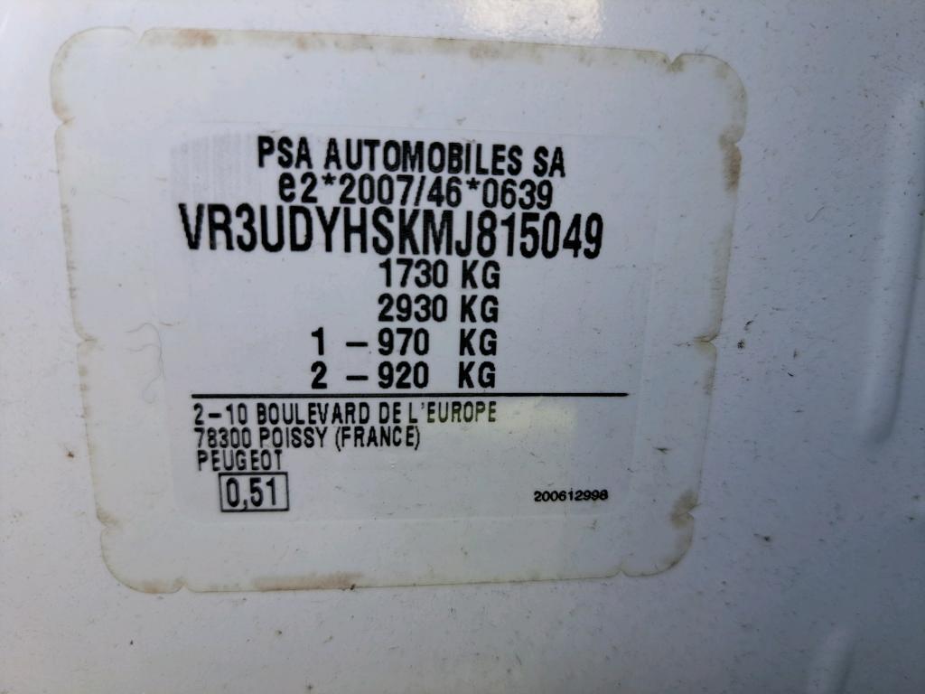 Peugeot 2008 BlueHDi 110 S&S BVM6 Allure 2021