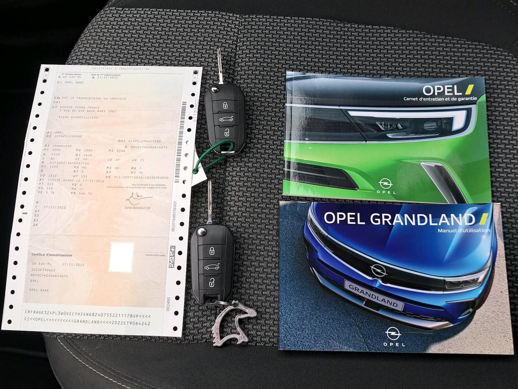 Opel Grandland 1.5 Diesel 130 ch BVA8 GS Line 2022