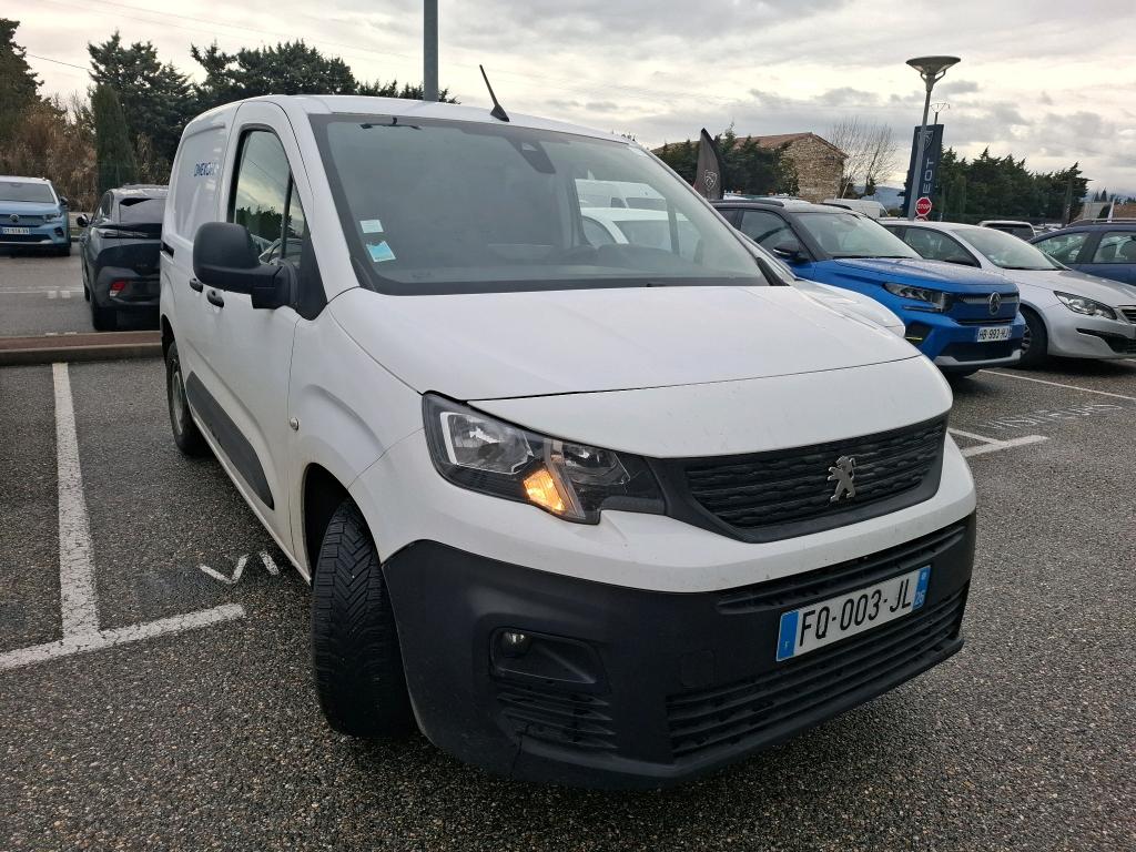 Peugeot PARTNER FOURGON STANDARD 650 KG BLUEHDI 100 S&S BVM5 ASPHALT 2020