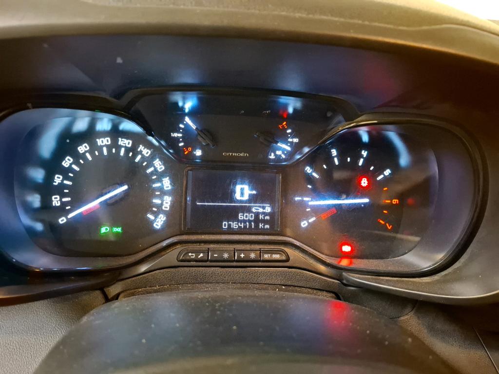Citroen BERLINGO VAN M 650 BLUEHDI 100 S&S CLUB 2019