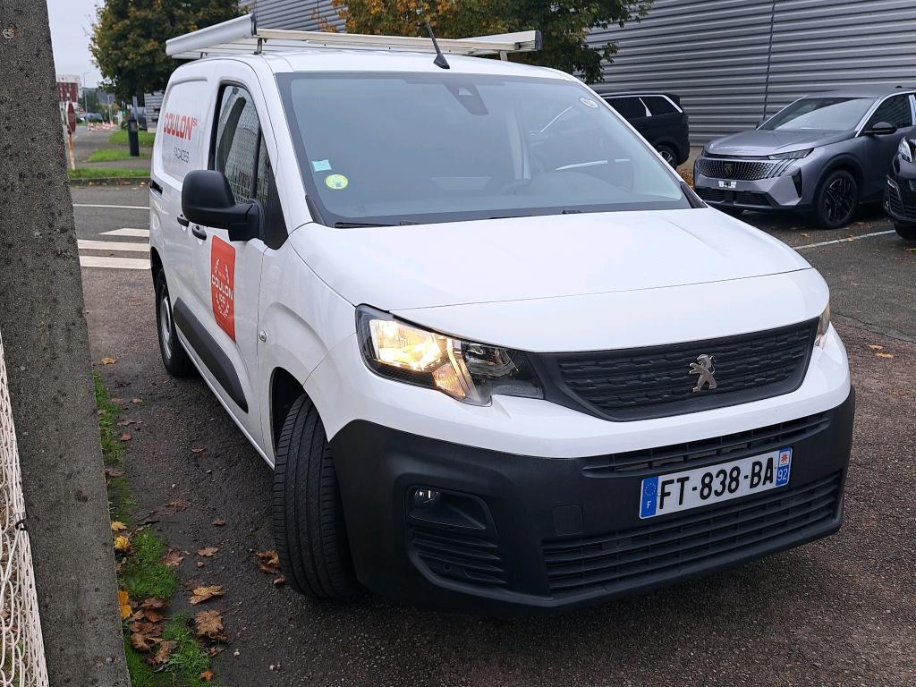 Peugeot PARTNER FOURGON STANDARD 650 KG BLUEHDI 130 S&S EAT8 ASPHALT 2020