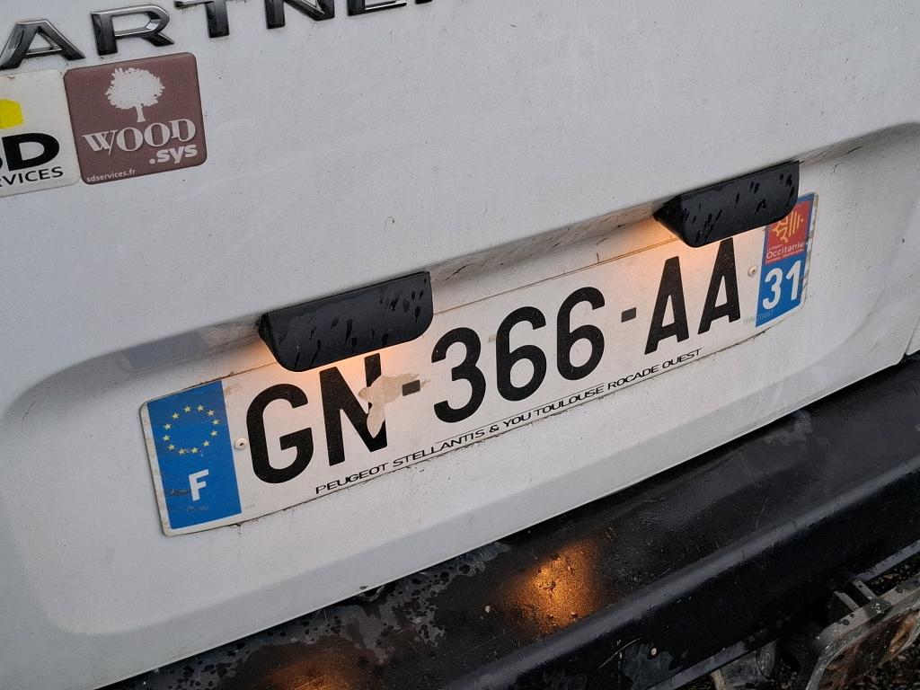 Peugeot PARTNER FOURGON M 650 KG BLUEHDI 100 S&S BVM6  2023