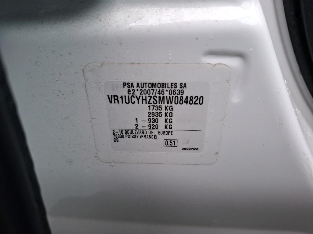 DS DS3 Crossback BlueHDi 130 EAT8 Bastille 2021