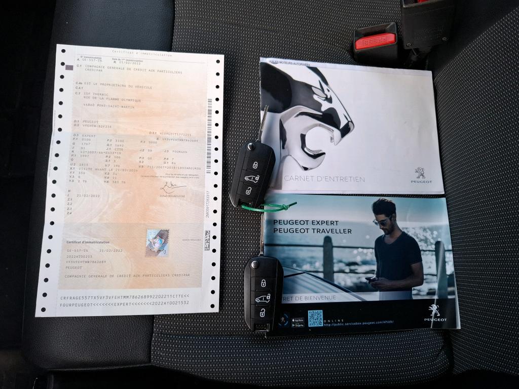 Peugeot EXPERT FGN TOLE LONG BLUEHDI 145 S&S BVM6 PREMIUM 2022