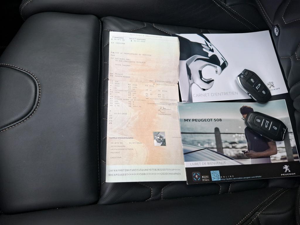 Peugeot 508 SW PureTech 225 ch S&S EAT8 First Edition 2020