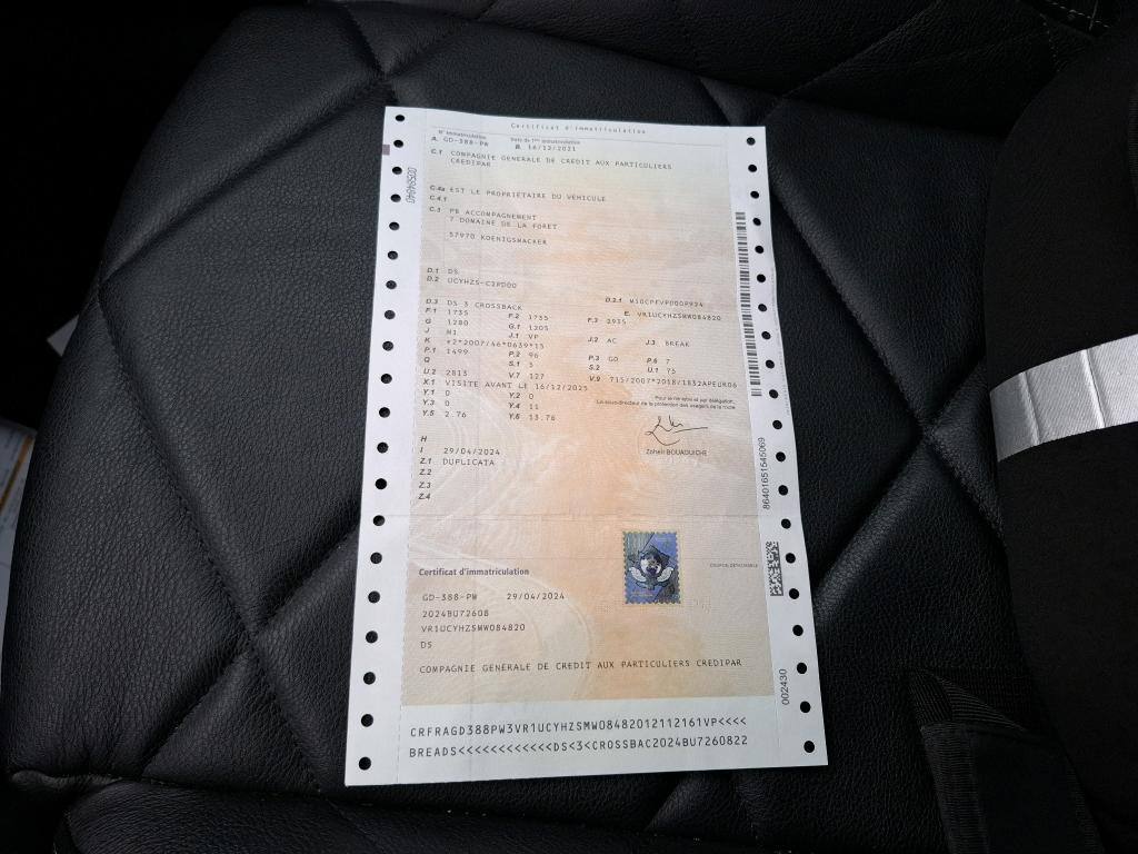 DS DS3 Crossback BlueHDi 130 EAT8 Bastille 2021