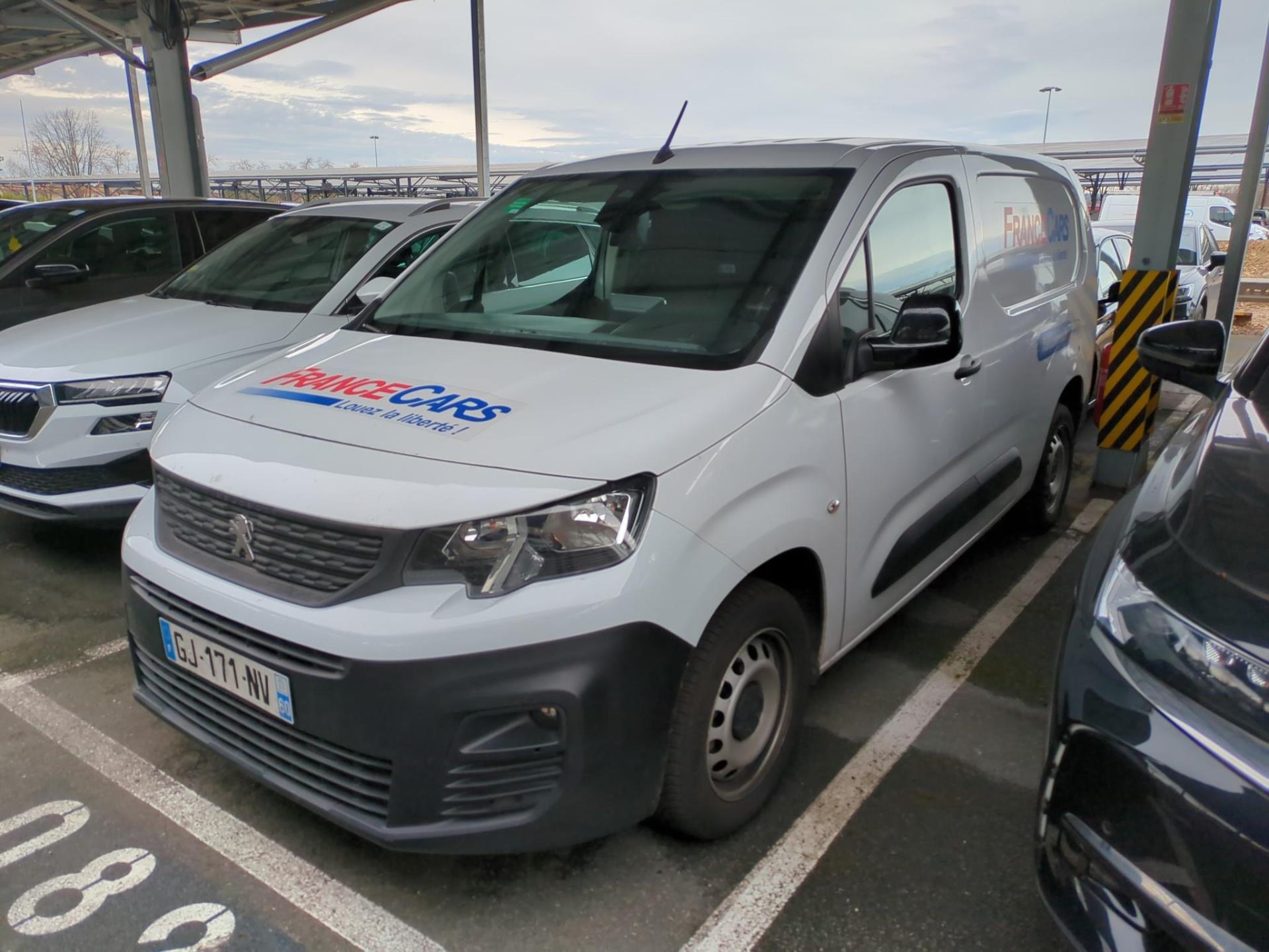 Peugeot PARTNER FOURGON LONG 950 KG BLUEHDI 100 S&S BVM6 ASPHALT 2022