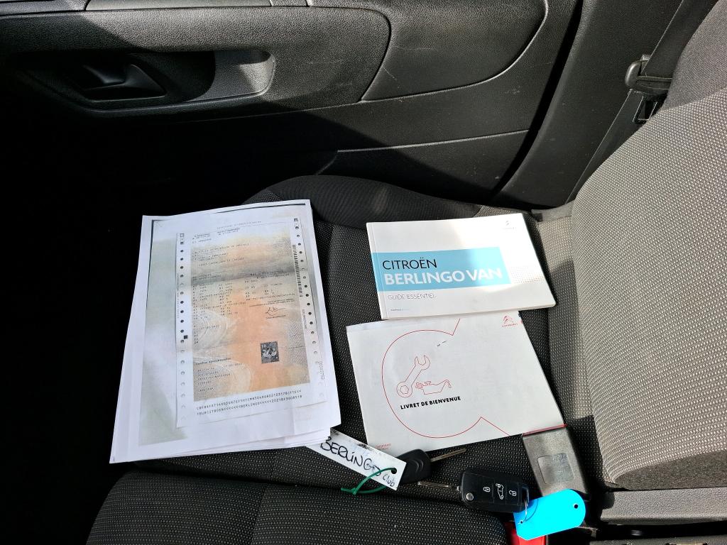 Citroen BERLINGO VAN M 650 BLUEHDI 100 S&S BVM5 CLUB 2021