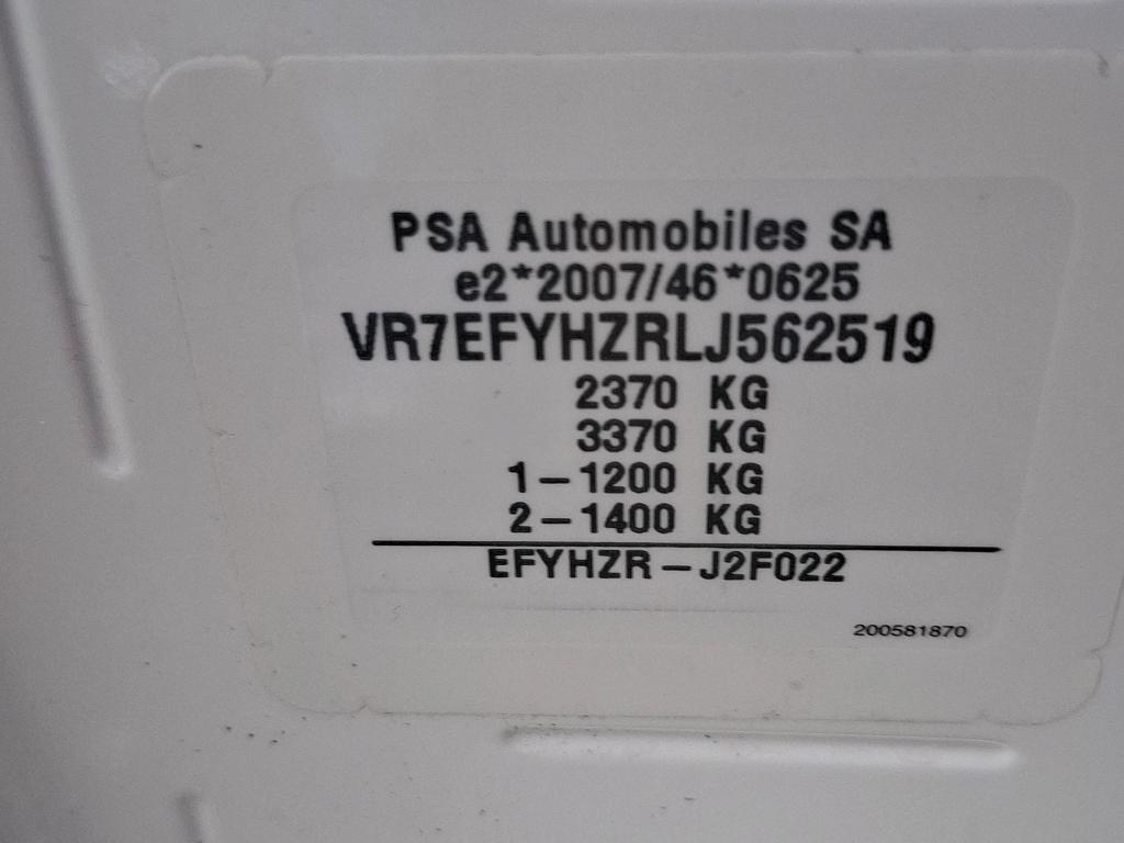 Citroen BERLINGO VAN XL 950 BLUEHDI 130 S&S EAT8 DRIVER 2020