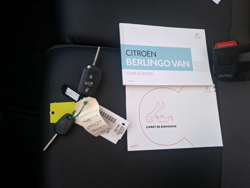 Citroen BERLINGO VAN M 650 BLUEHDI 100 S&S BVM5 CLUB 2020