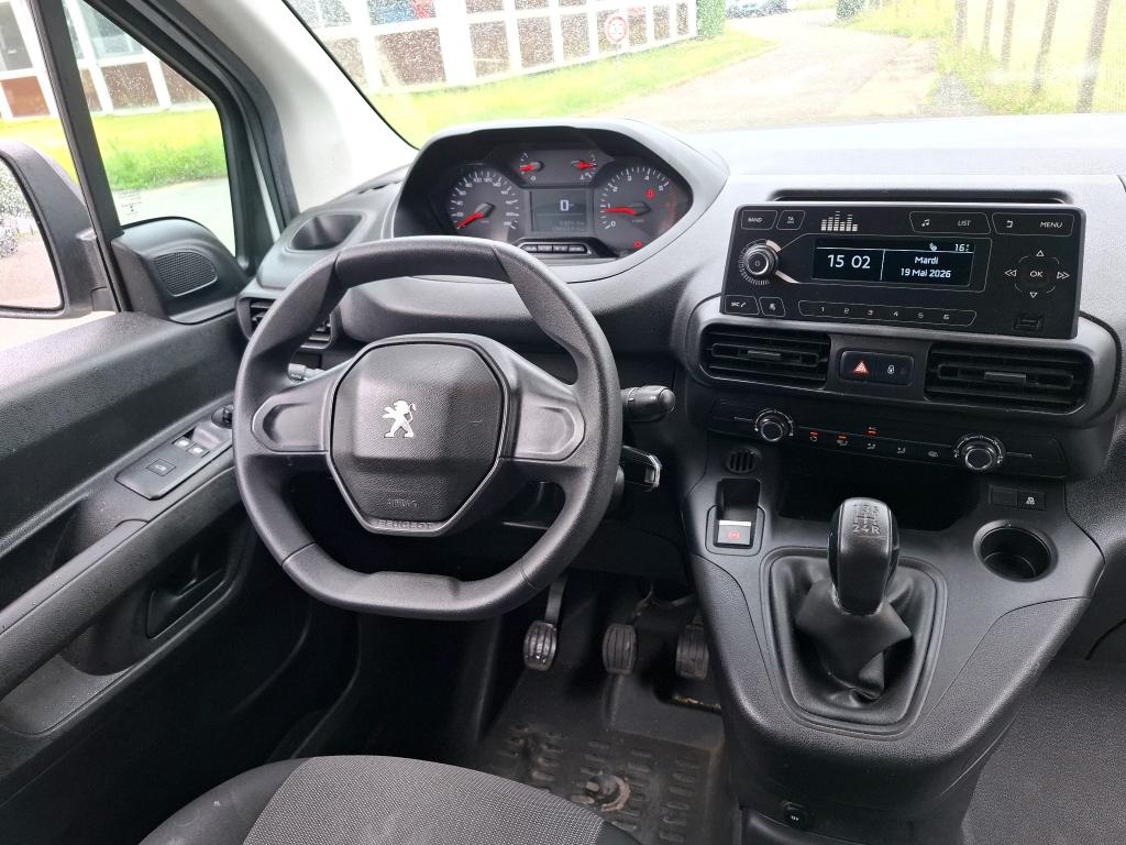 Peugeot PARTNER FOURGON STANDARD 650 KG BLUEHDI 100 S&S BVM5 PREMIUM 2019