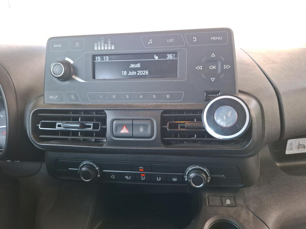 Citroen BERLINGO CA XL BLUEHDI 100 S&S BVM5 CONTROL 2020