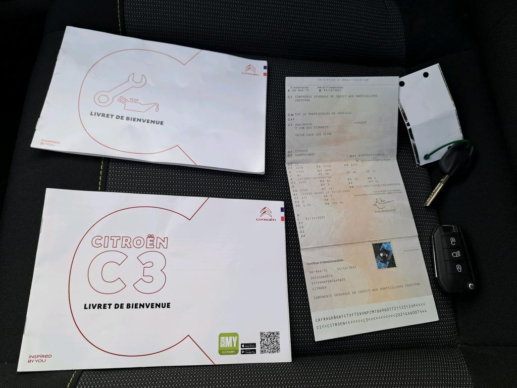 Citroen C3 PureTech 110 S&S BVM6 Feel Pack 2021