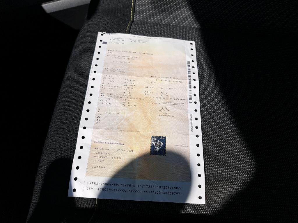 Citroen C3 SOCIETE BLUEHDI 100 S&S BVM6 FEEL NAV 2021