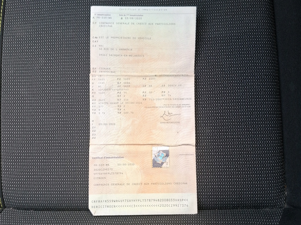 Citroen C3 SOCIETE BLUEHDI 100 S&S BVM FEEL BUSINESS R 2020