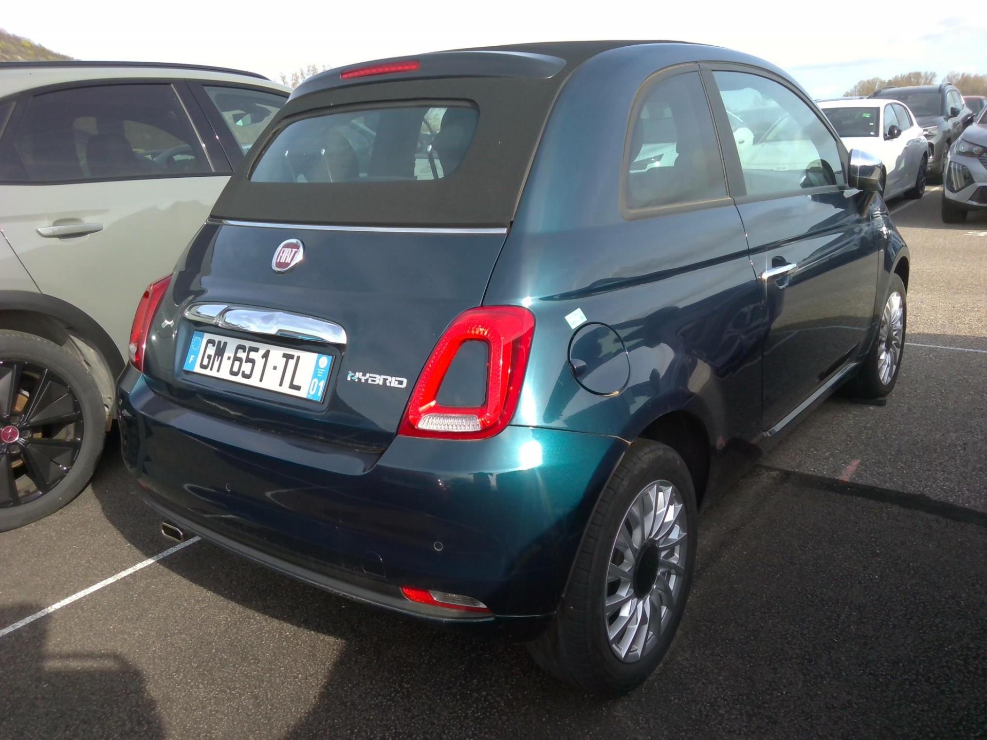 FIAT 500C 1.0 70 ch Hybride BSG S/S  2023