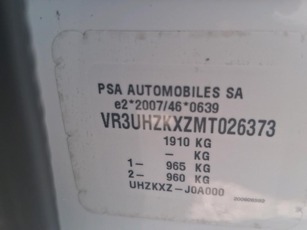 Peugeot 208 ELECTRIQUE 50 KWH 136 ACTIVE BUSINESS R 2021