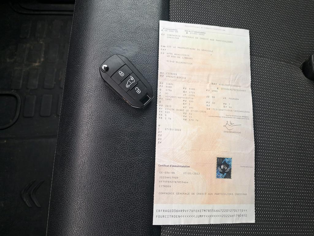 Citroen JUMPY FGN XL BLUEHDI 180 S&S EAT8 DRIVER 2022