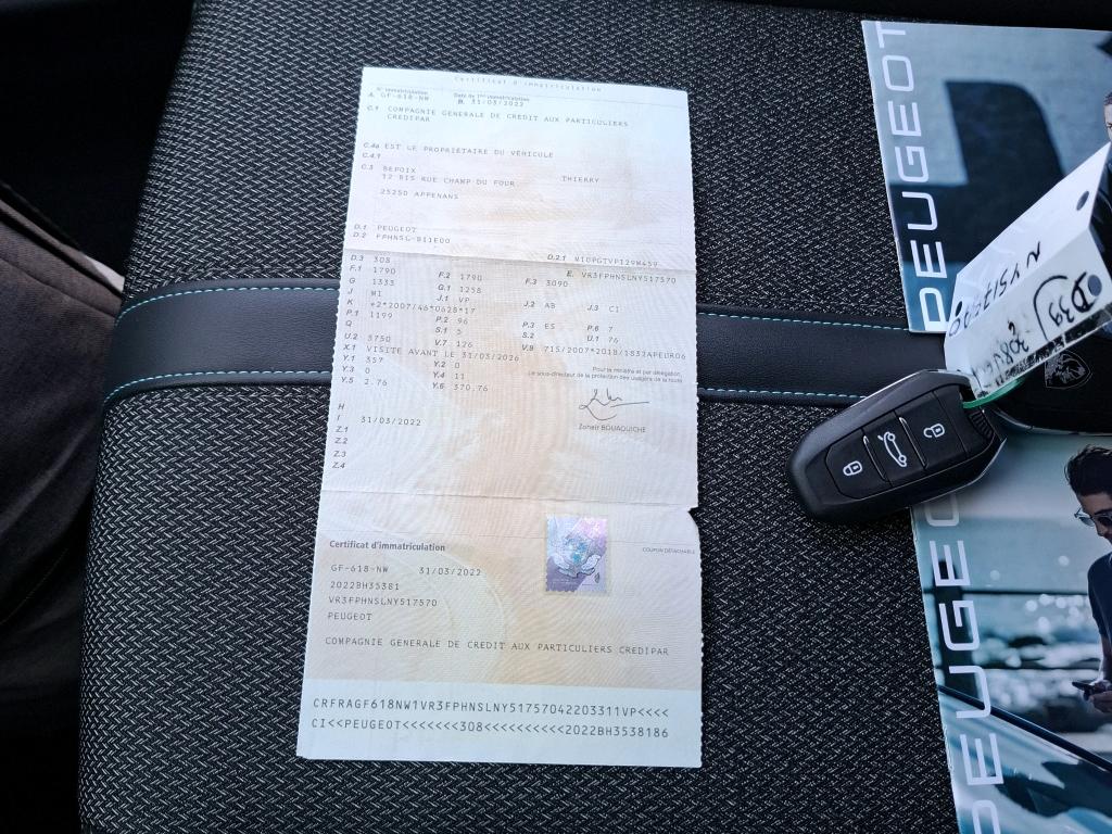 Peugeot 308 PureTech 130ch S&S BVM6 Allure Pack 2022