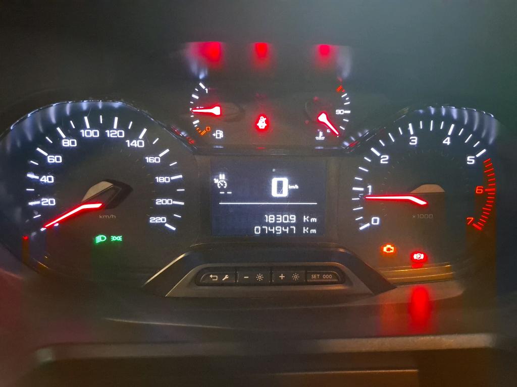 Peugeot PARTNER FOURGON M 650 KG BLUEHDI 100 S&S BVM6  2023