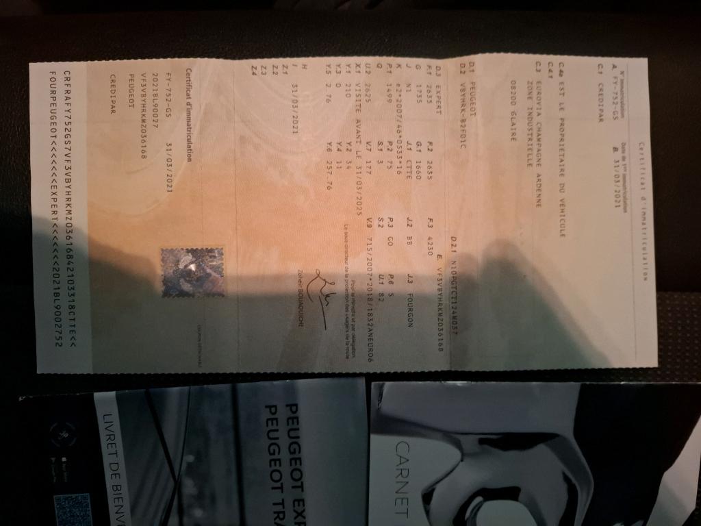 Peugeot EXPERT FGN TOLE STANDARD BLUEHDI 100 S&S BVM6 PREMIUM 2021