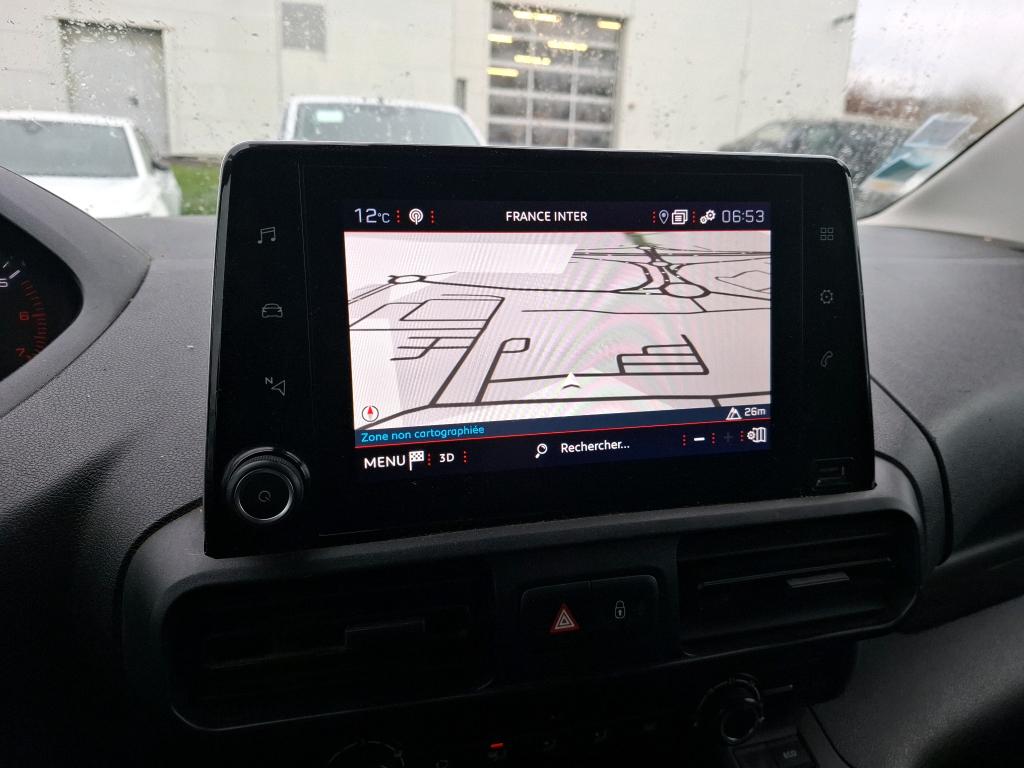 Peugeot PARTNER FOURGON STANDARD 650 KG BLUEHDI 130 S&S EAT8 ASPHALT 2020