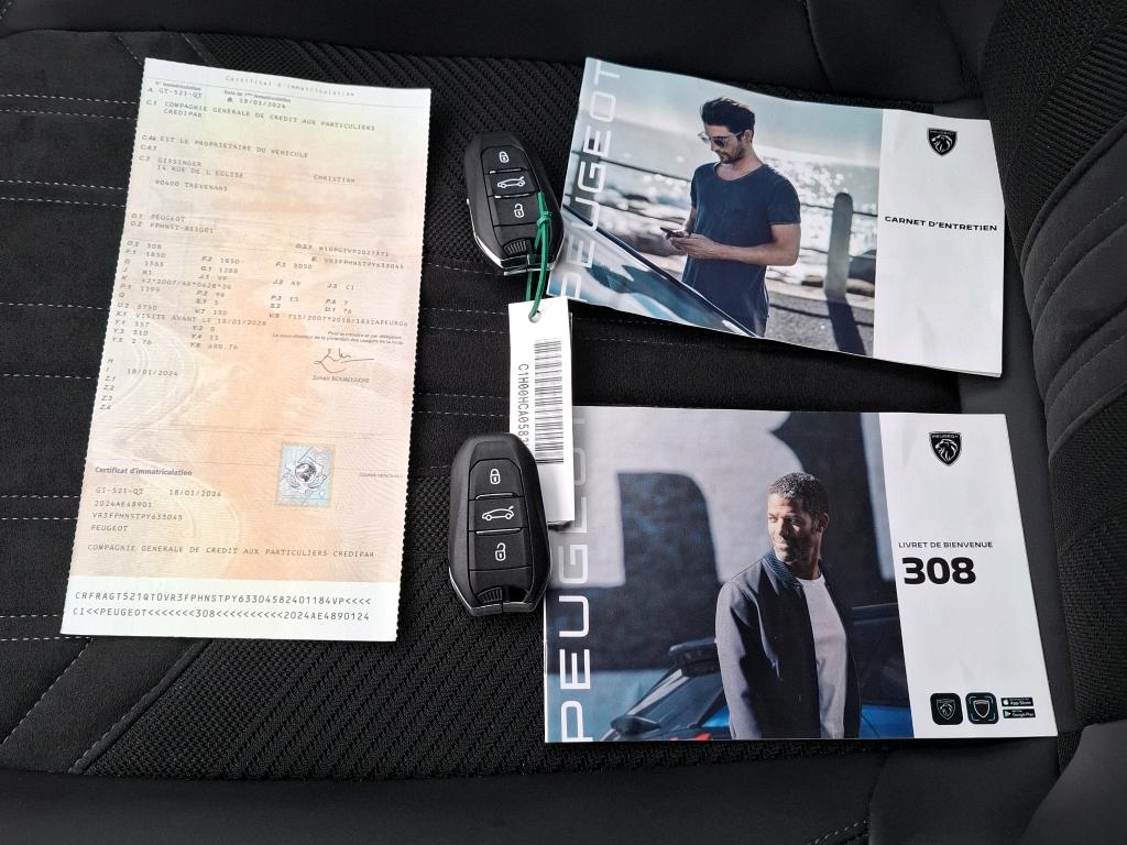 Peugeot 308 PureTech 130ch S&S EAT8 GT 2024